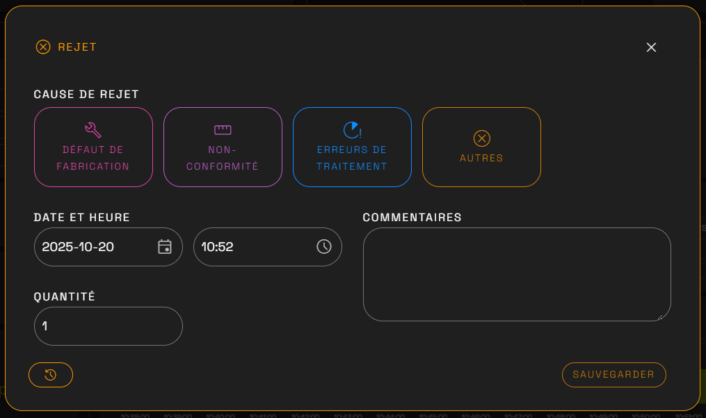Kaptik Connectivite Causes de rejet Kaptik Connectivite Causes de rejet